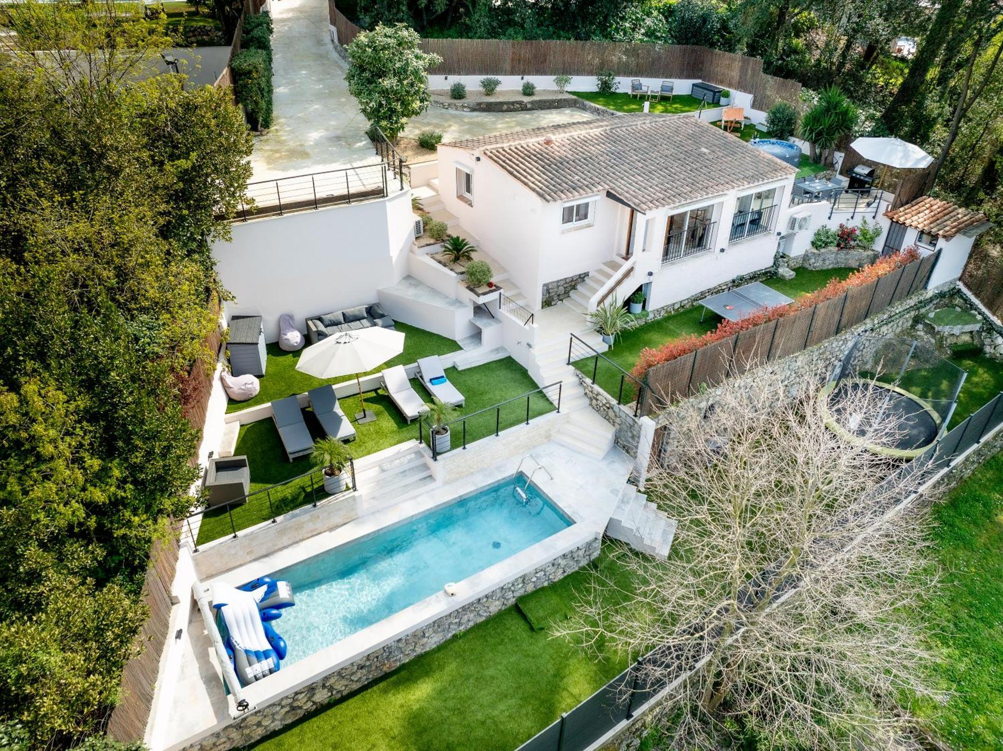 Willa Piscine-Jacuzzi-Videoprojecteur-Clim La Perle Rare Mougins Zewnętrze zdjęcie