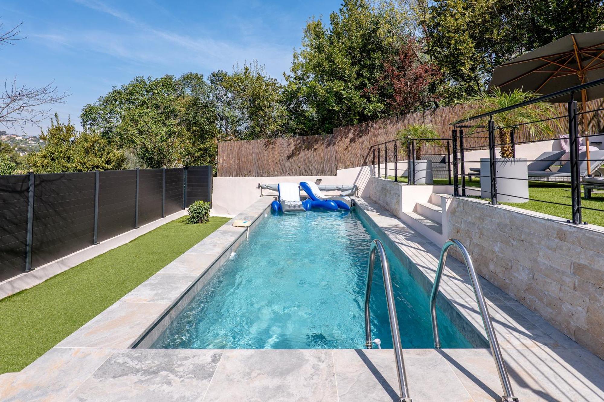 Willa Piscine-Jacuzzi-Videoprojecteur-Clim La Perle Rare Mougins Zewnętrze zdjęcie