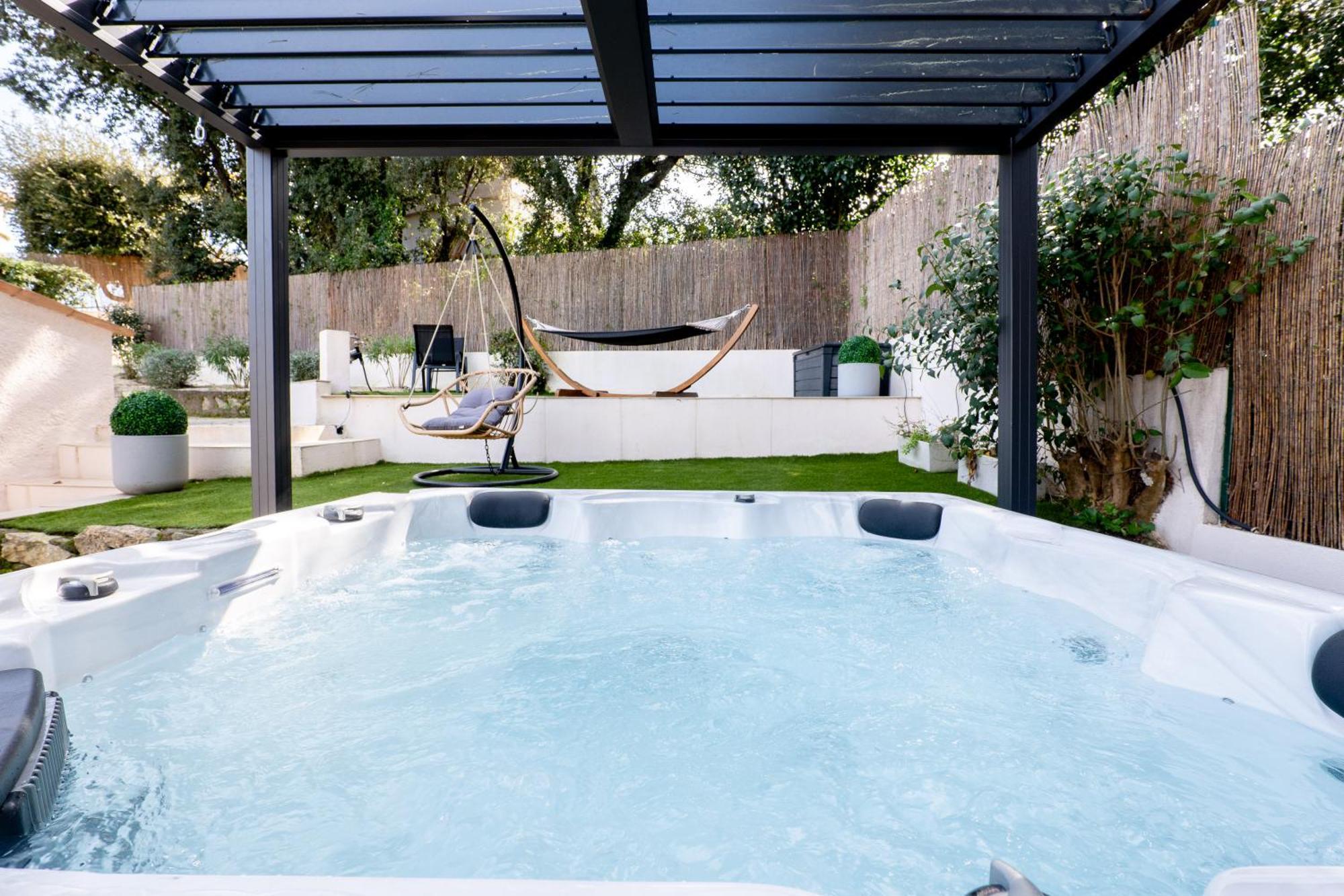 Willa Piscine-Jacuzzi-Videoprojecteur-Clim La Perle Rare Mougins Zewnętrze zdjęcie